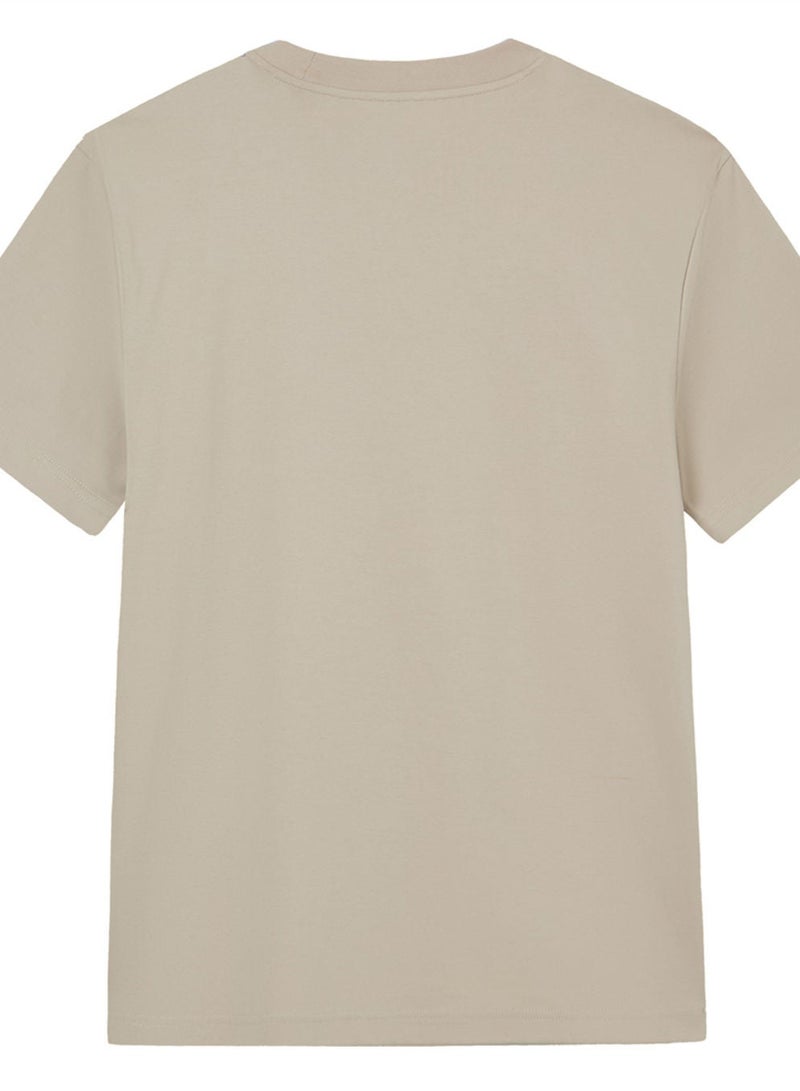 GIORDANO Men's Slim Fit Liquid Touch Cotton Crew Neck Tee - Image 4